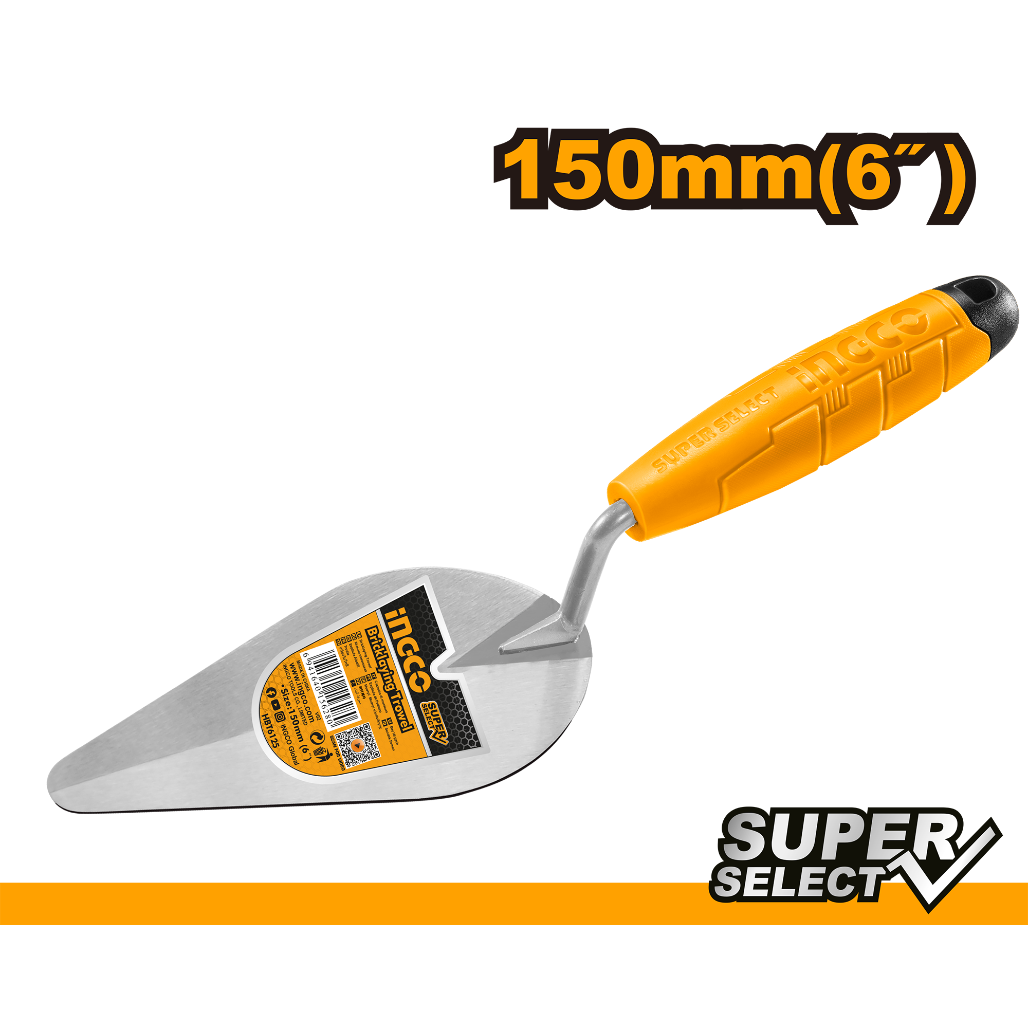 Bricklaying Trowel 6″/150mm HBT6125