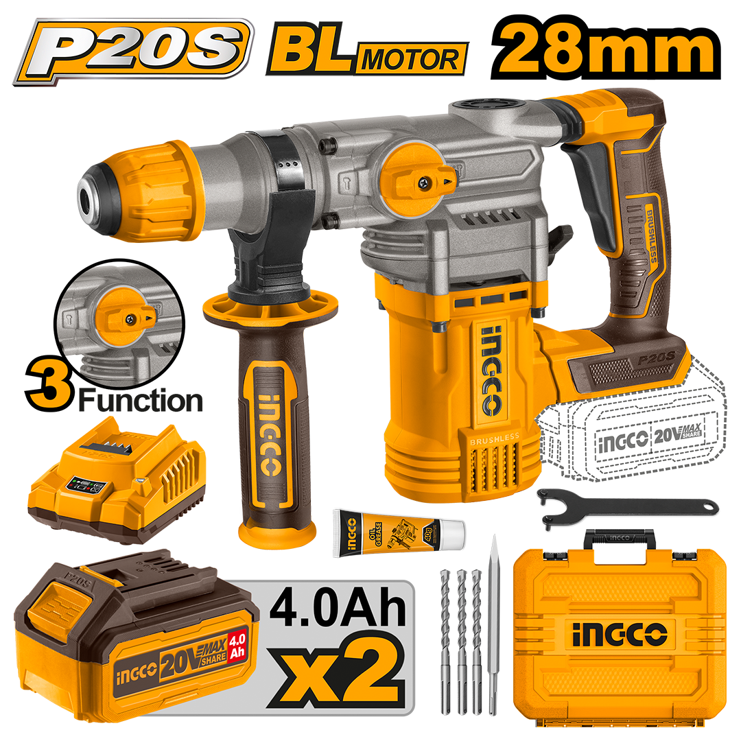 Cordless rotary hammer CRHLI202882