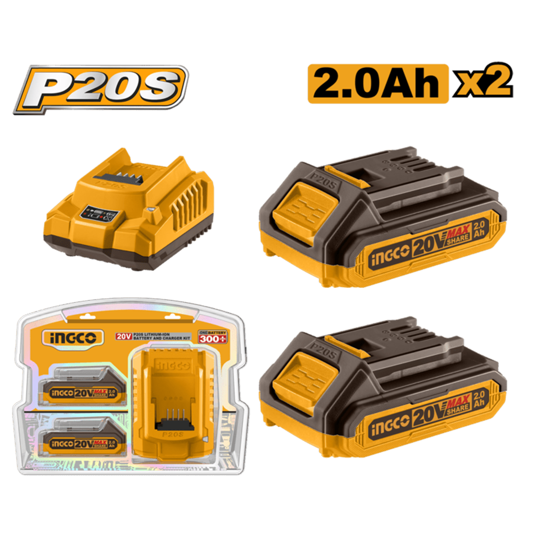 P20S Lithium-Ion battery and charger kit FBCPK1222
