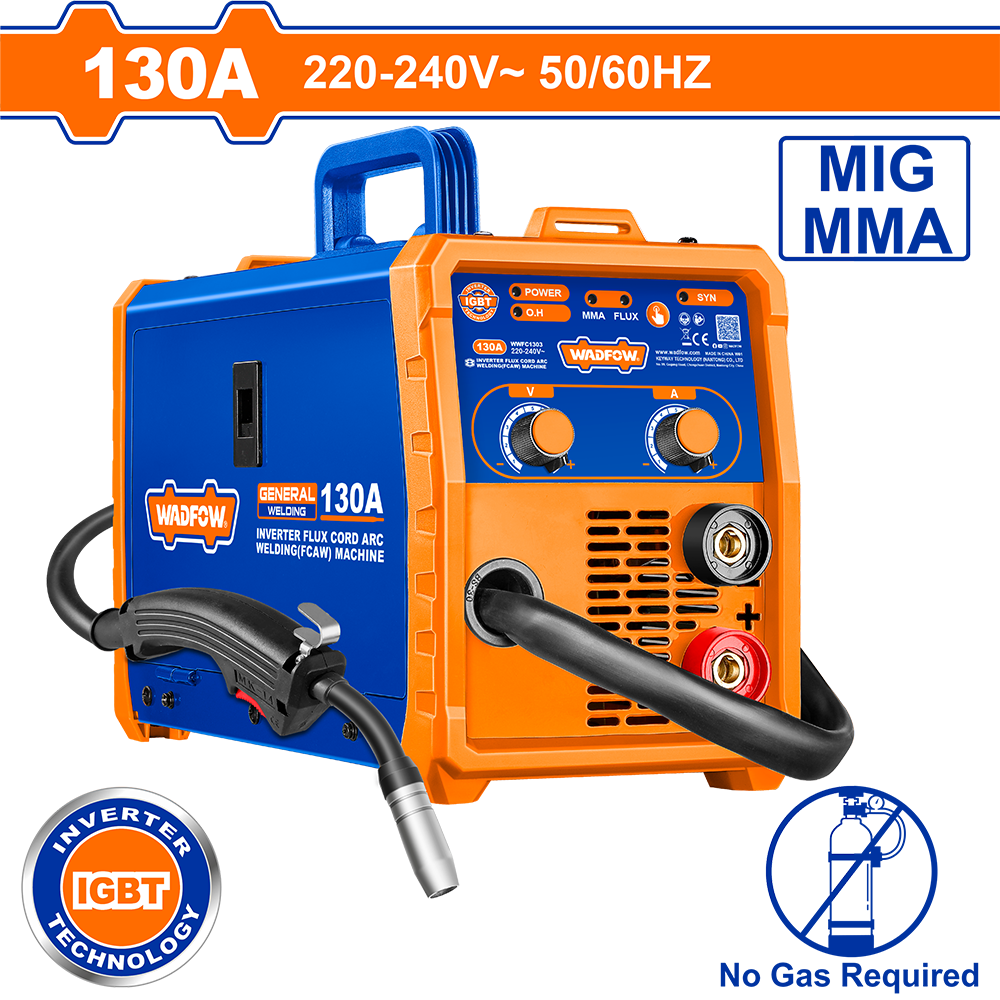 Inverter flux cord arc welding(FCAW) machine WWFC1303