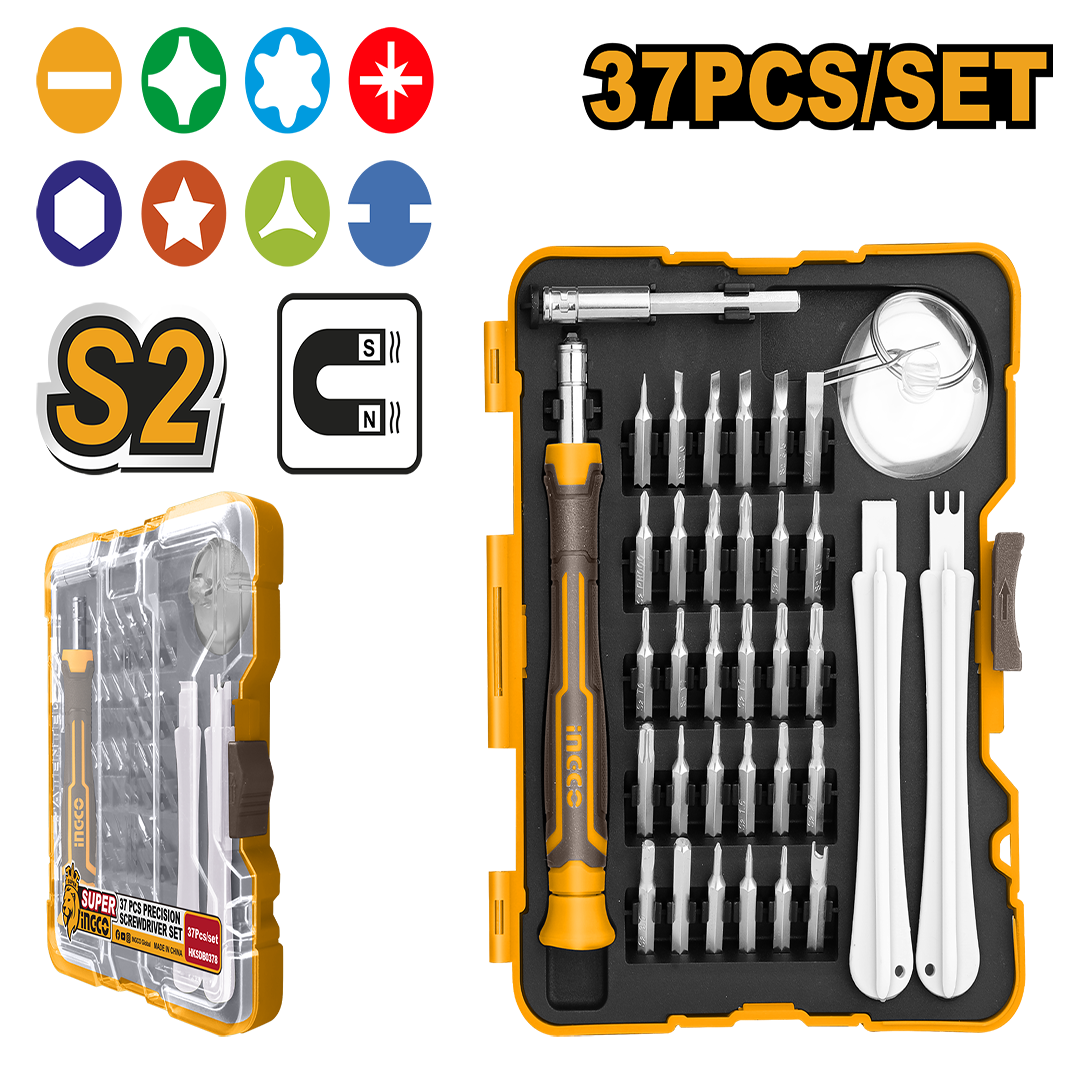 37 Pcs precision screwdriver set HKSDB0378