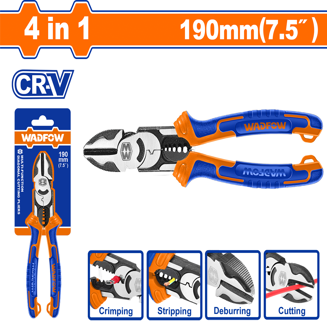 Multi-function diagonal cutting pliers WPL3778