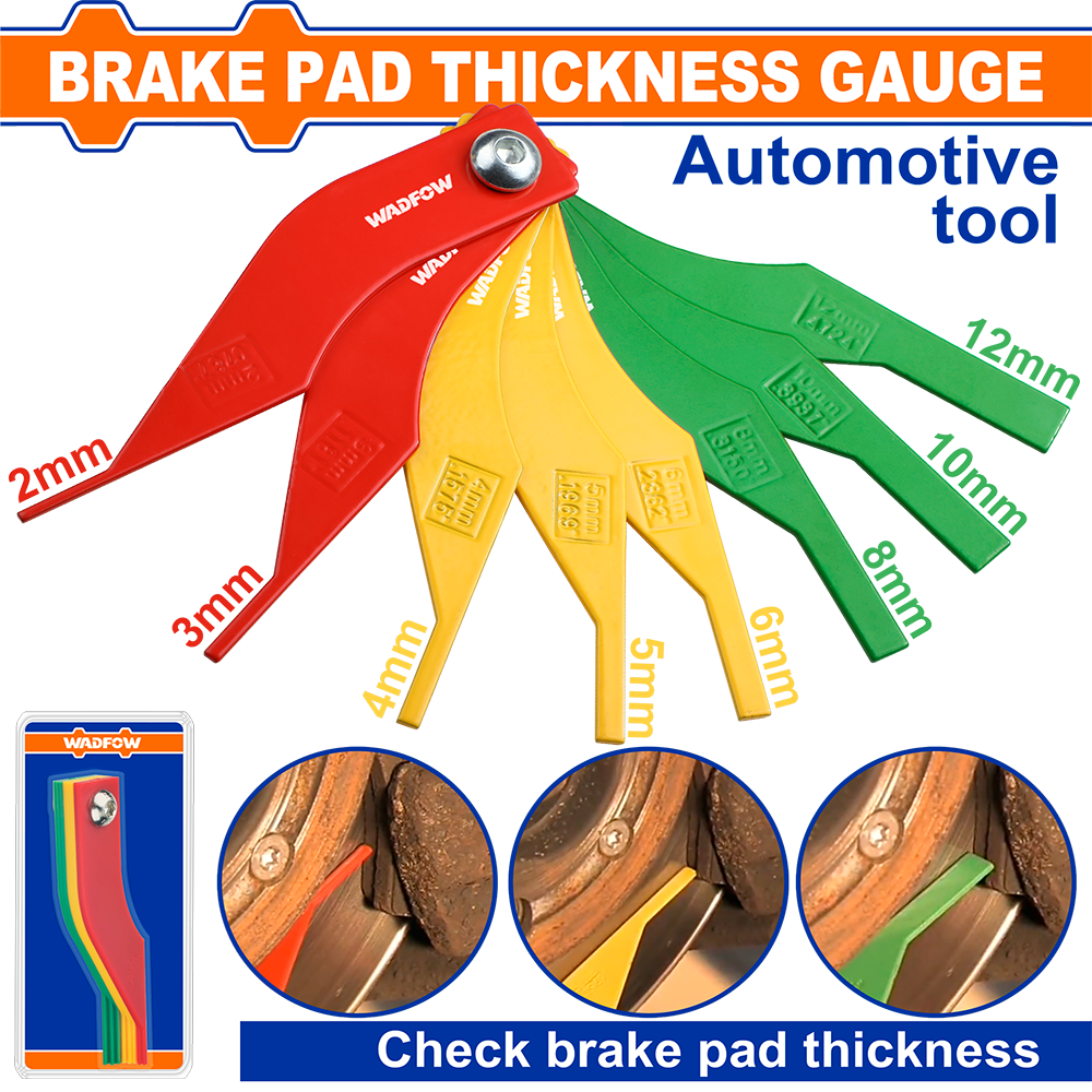 Brake pad thickness gauge WART1408
