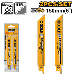 Reciprocating saw blades for metal SSB922EF