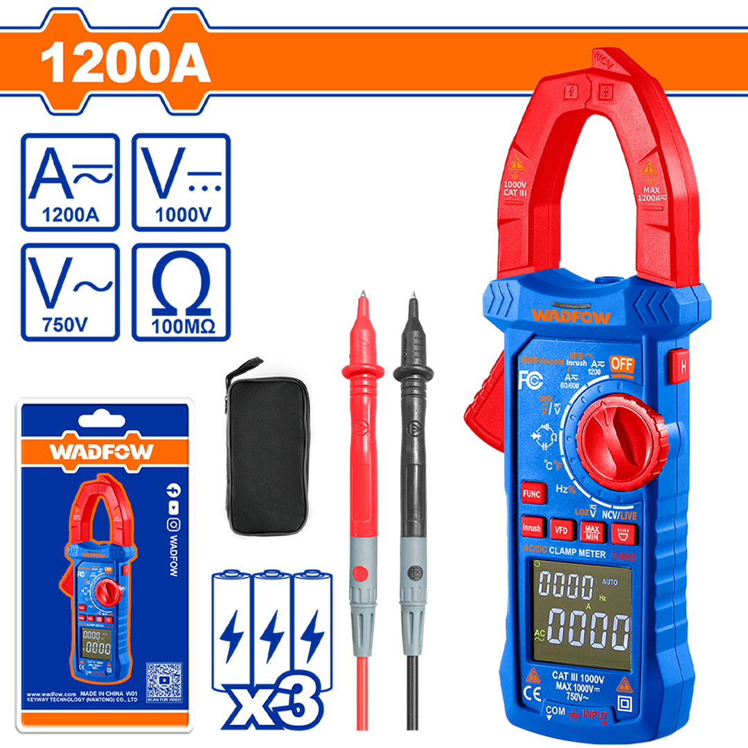 DC/AC clamp meter WDM8802