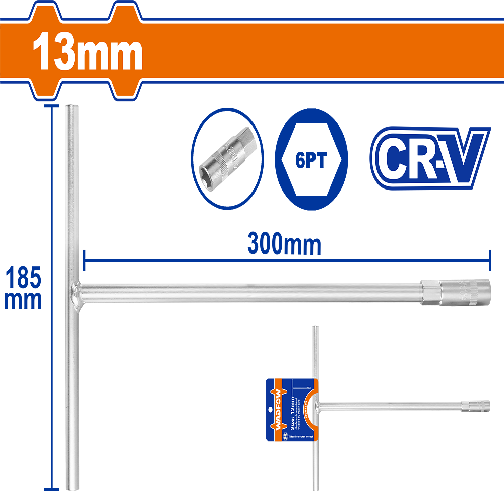 T-handle socket wrench WTH1113