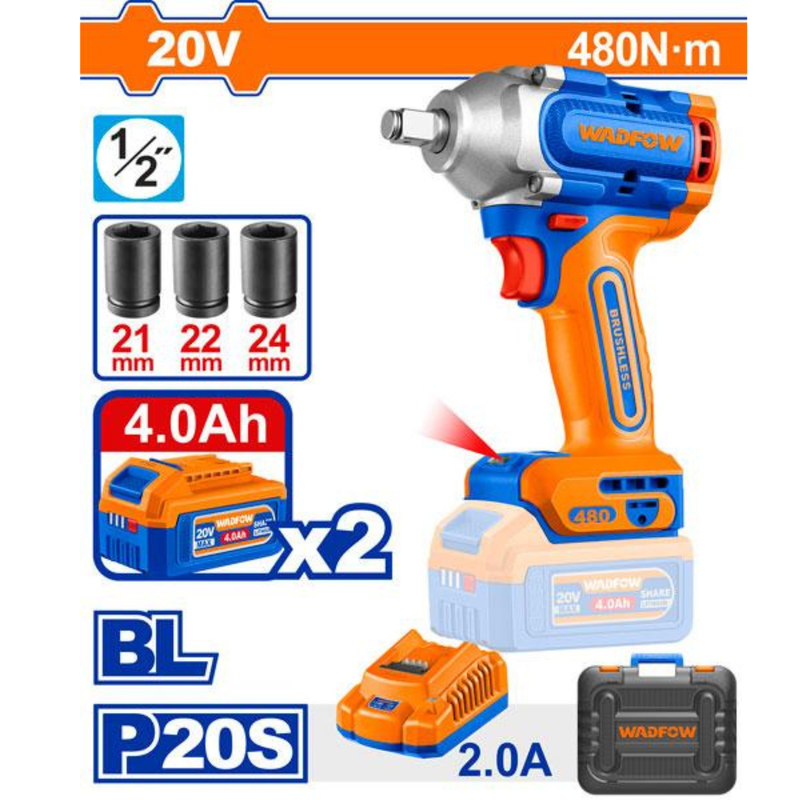 Cordless impact wrench (WCD1B483)