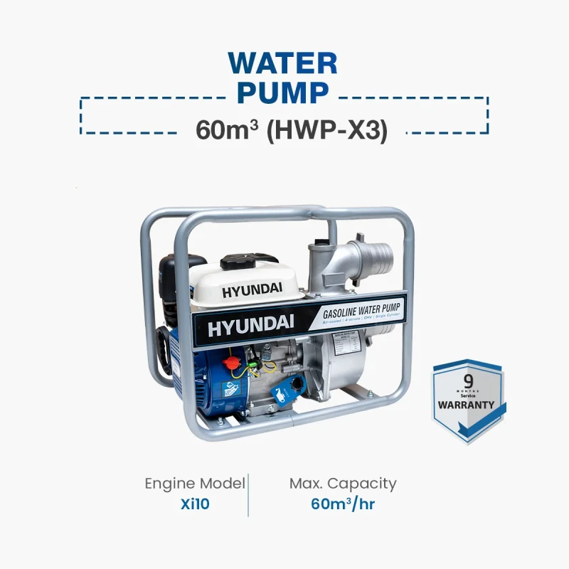 Hyundai Water Pump 60m3 (HWP-X3)