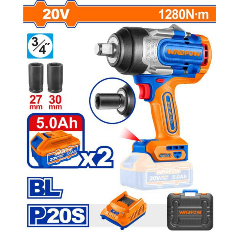 Cordless impact wrench (WCD1B128)