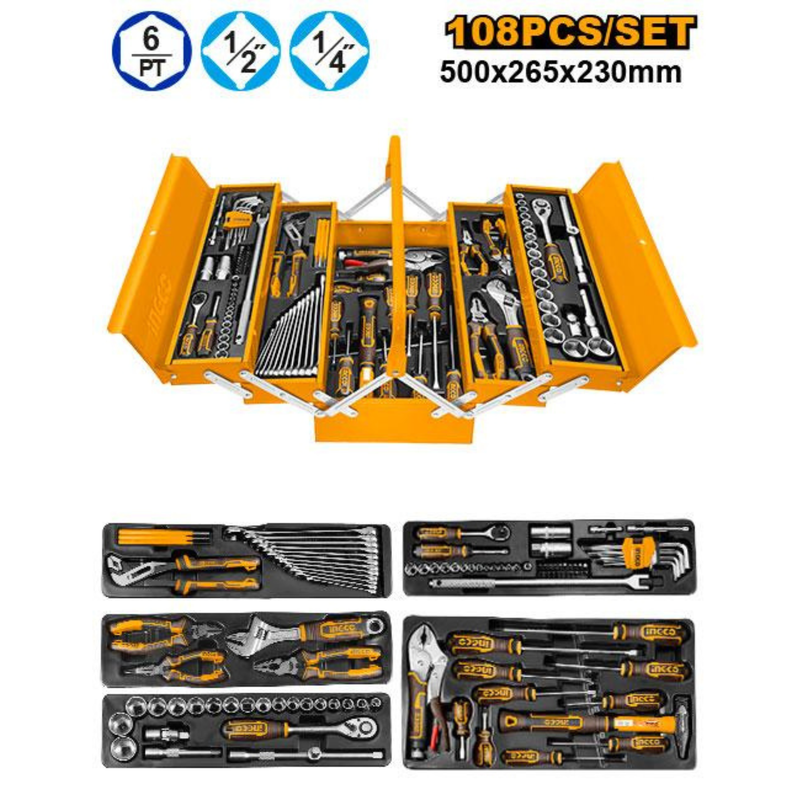 108 Pcs Tool chest set (HTCS151081)