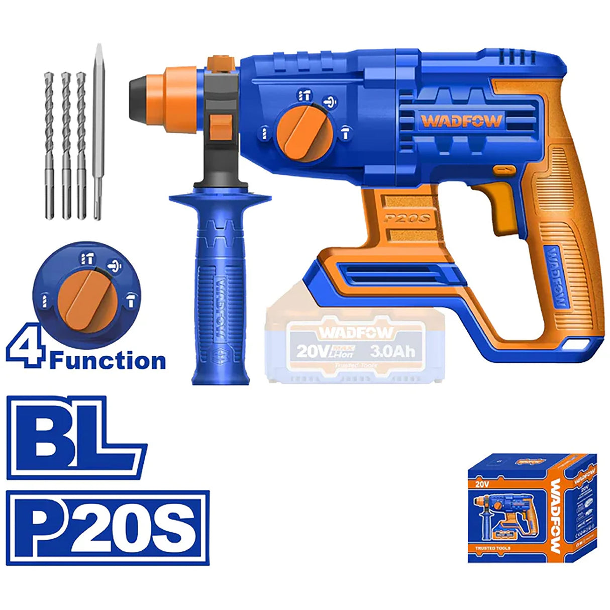 Cordless rotary hammer (WLM15220)