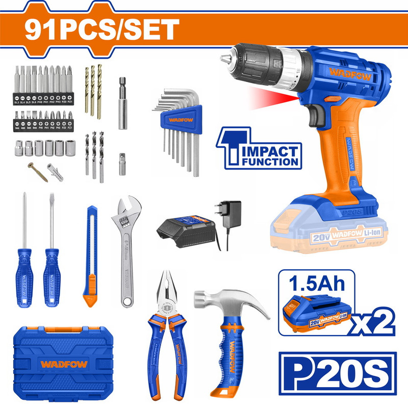 91 Pcs Tools set (WDT1B90)