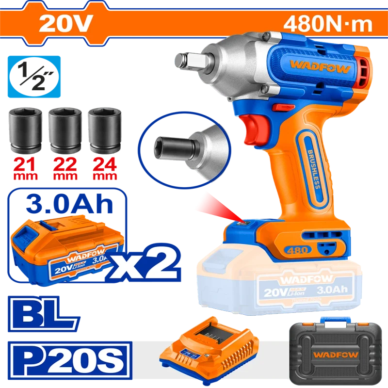 Cordless impact wrench (WCD1B48)