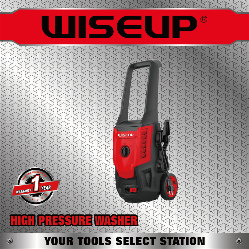 Wiseup High Pressure Washer 1400W (171301)