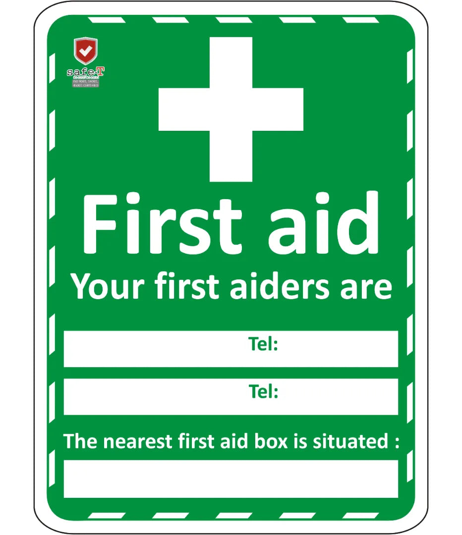 Your First Aiders Are Sign