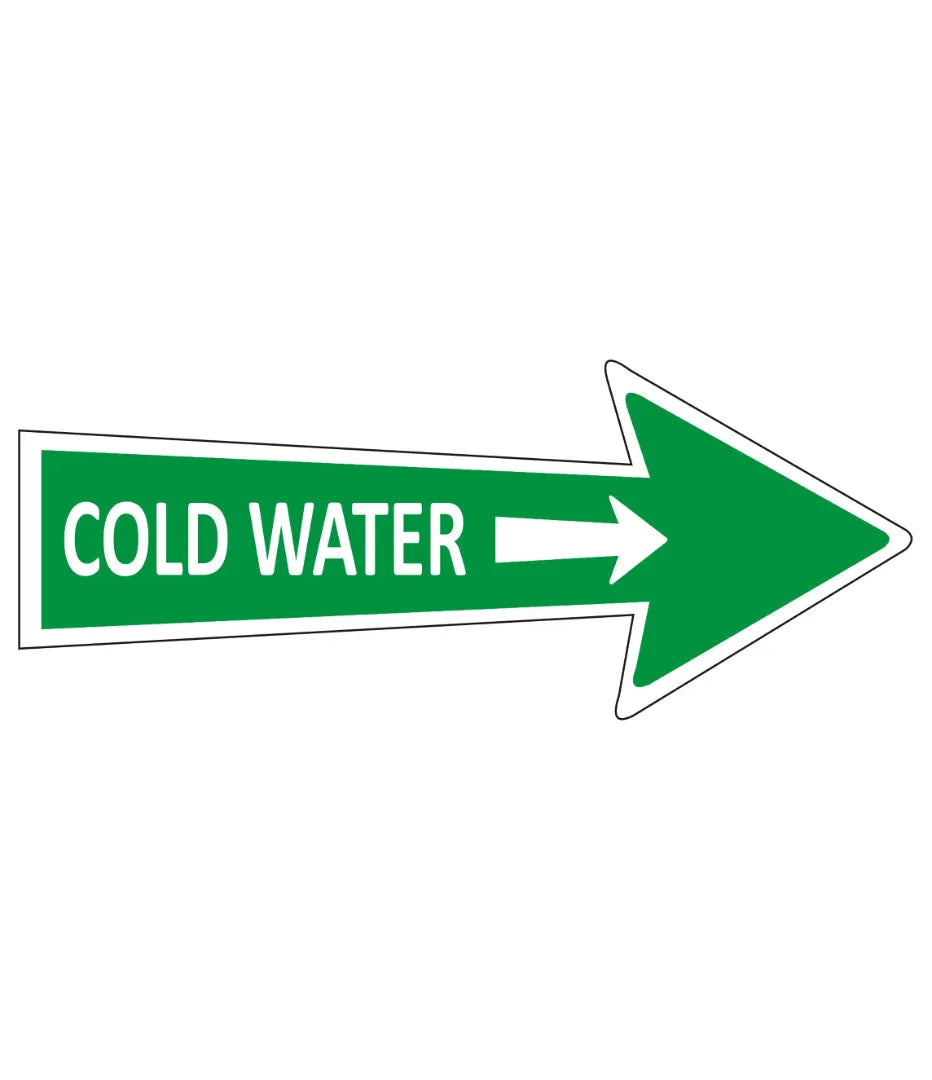 Cooled Water Sign