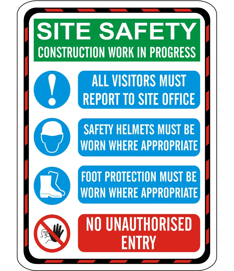 Construction Work In Progress Sign