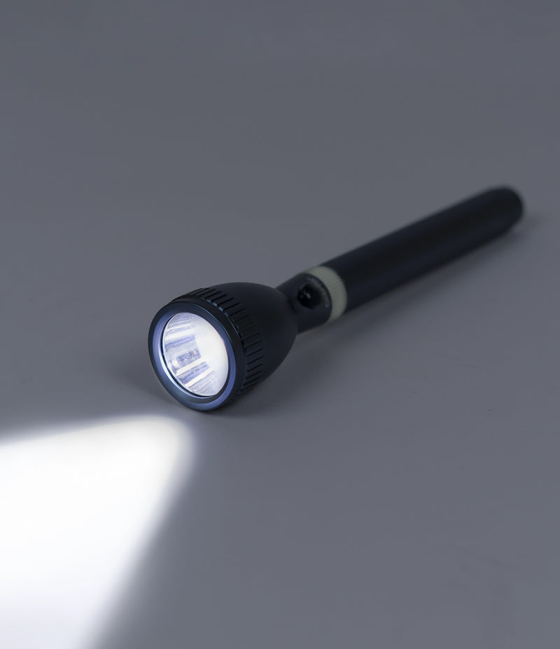 Geepas CREE LED Torch - Rechargeable LED Flashlight - Pocket Size Super LED Torch Light - 2000M Distance Range - Powerful Torch for Camping Hiking Cycling & Outdoor Activities