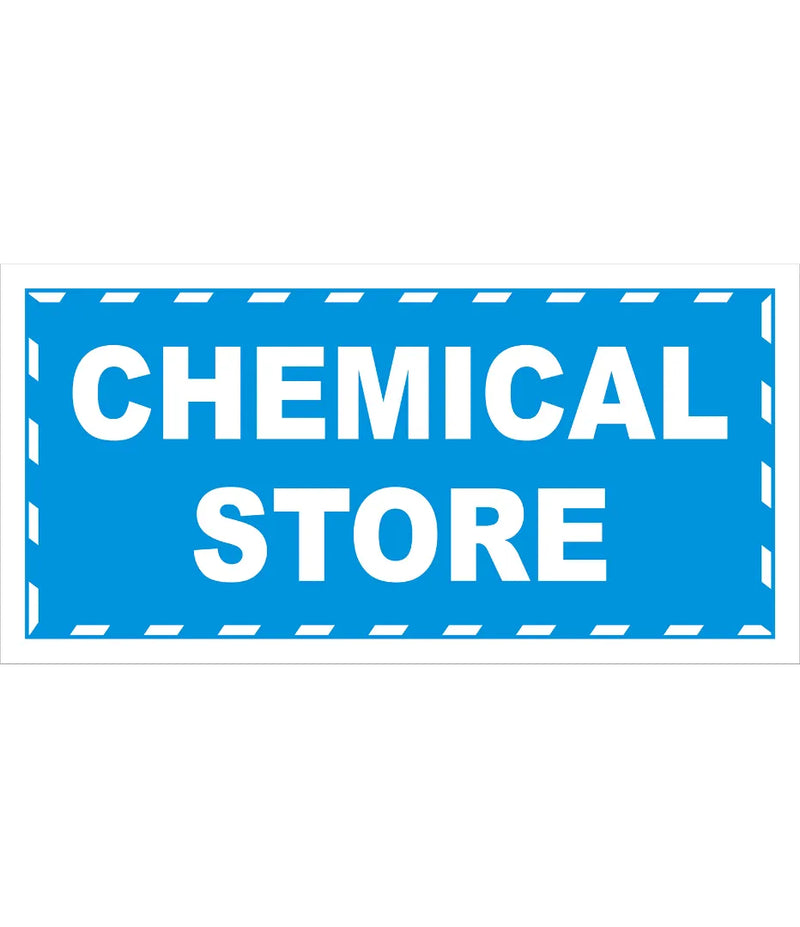Chemical Store Sign
