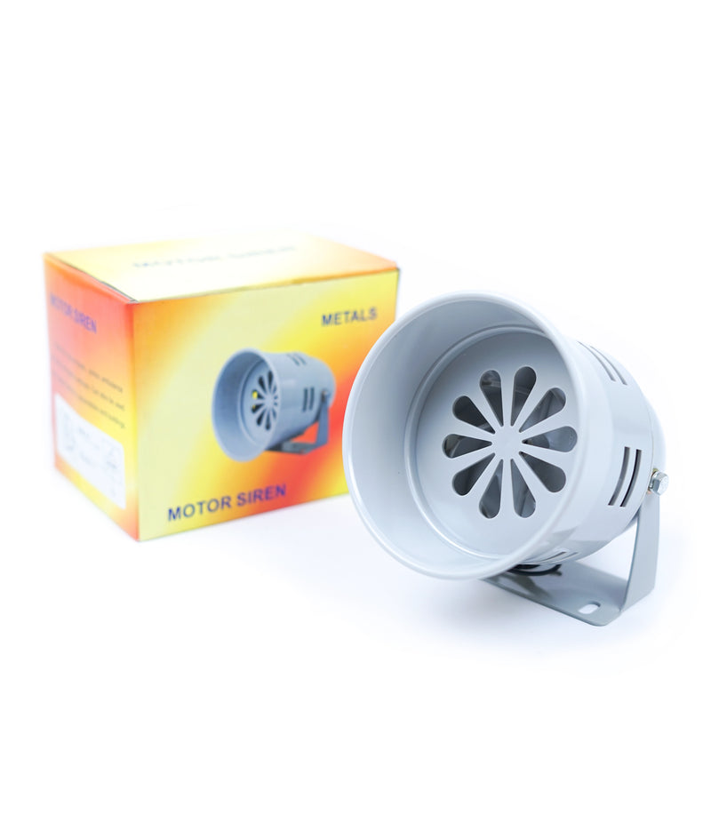 MS-290 220V AC 110DB Mini Metal Motor Siren Industrial Alarm Sound electrical guard against theft Mine alarm