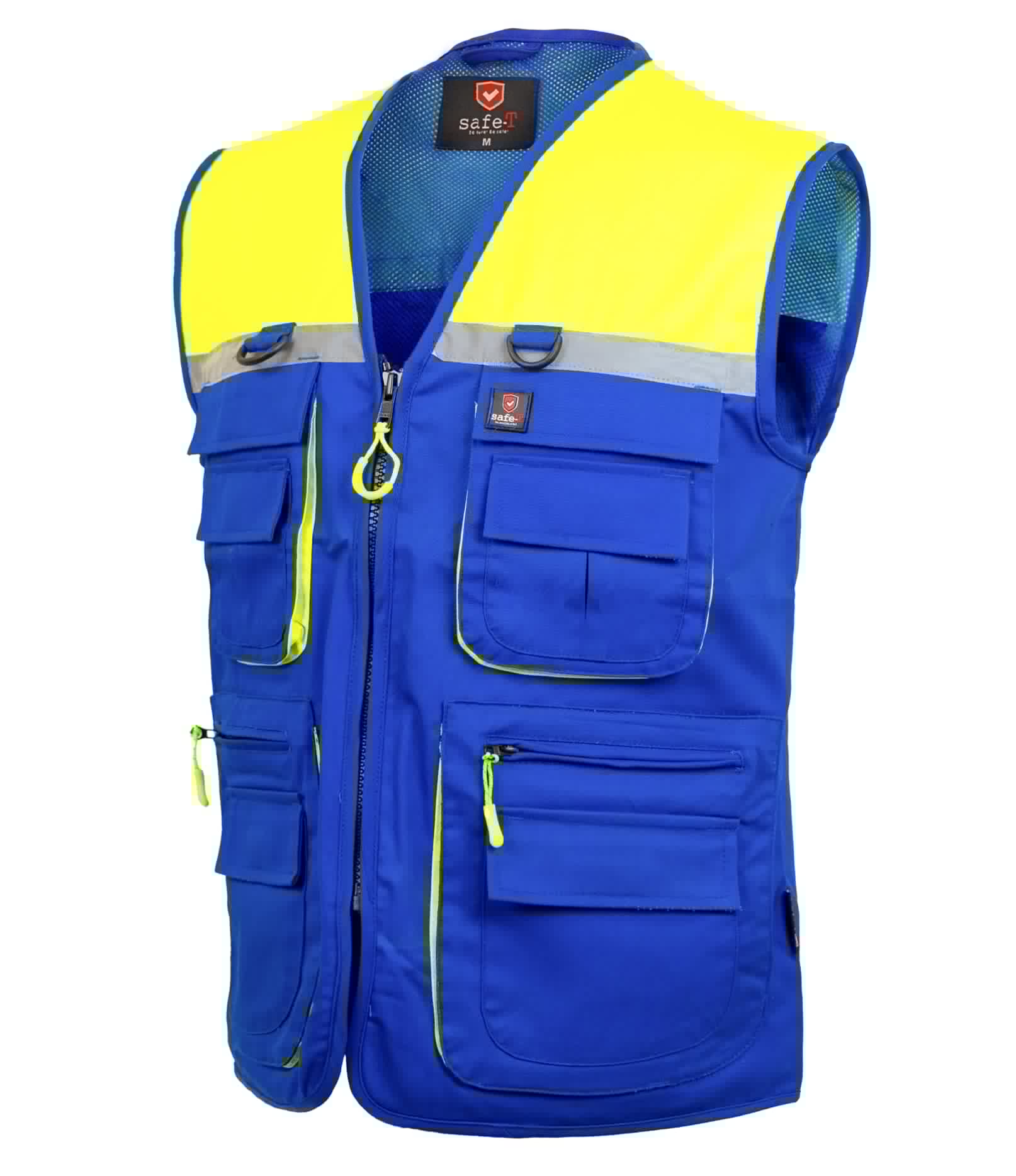 Hi-Vis Blue Color Vest