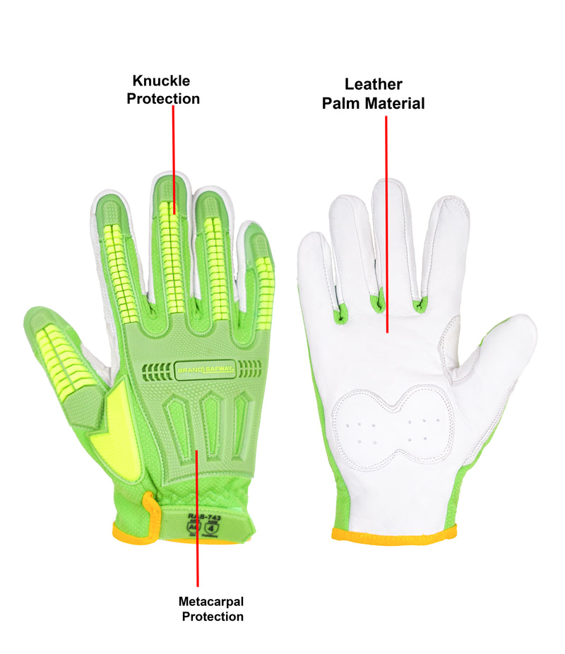 Anti Vibration Gloves Brandsafway RAS-743