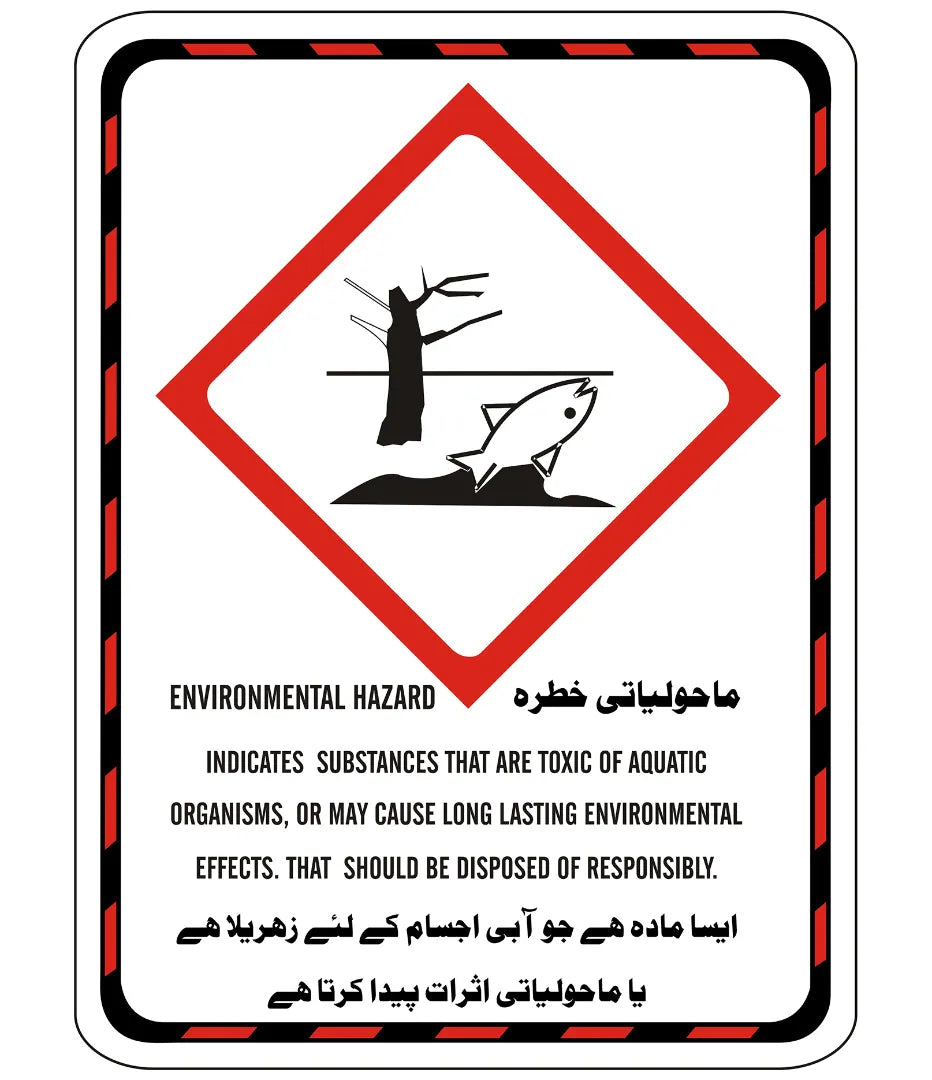 Enviormental Hazard Sign