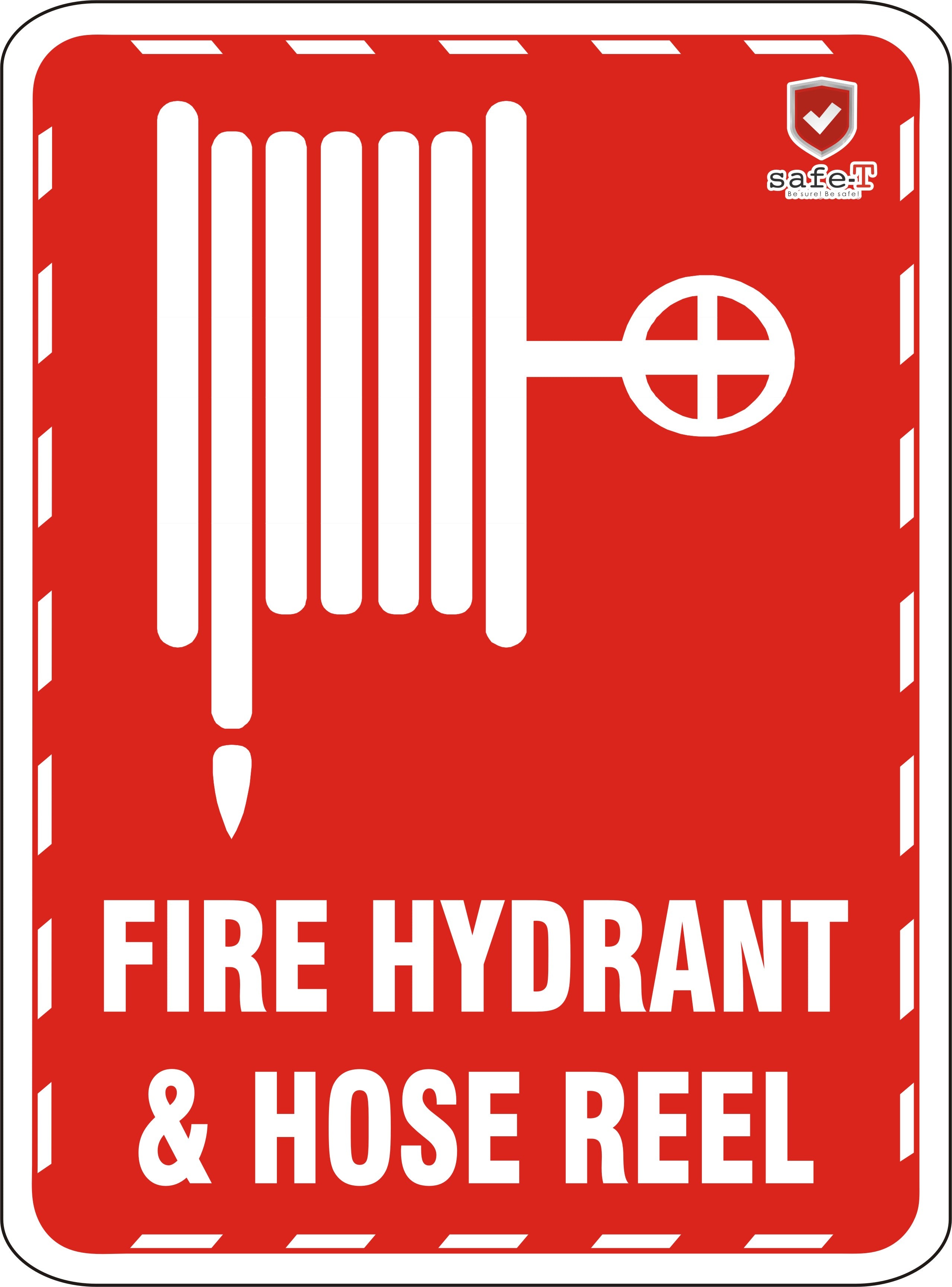 Fire Hydrant & Hose Reel Sign