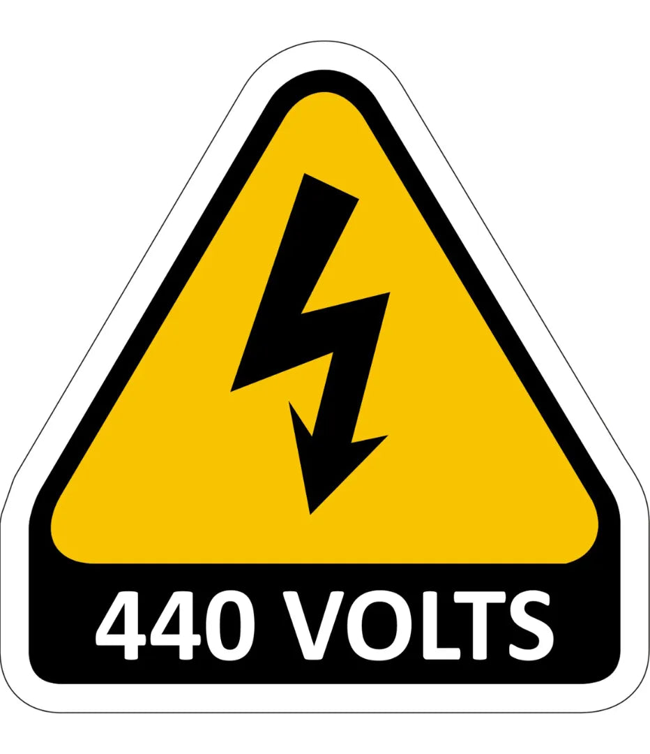 440 Volts Sign