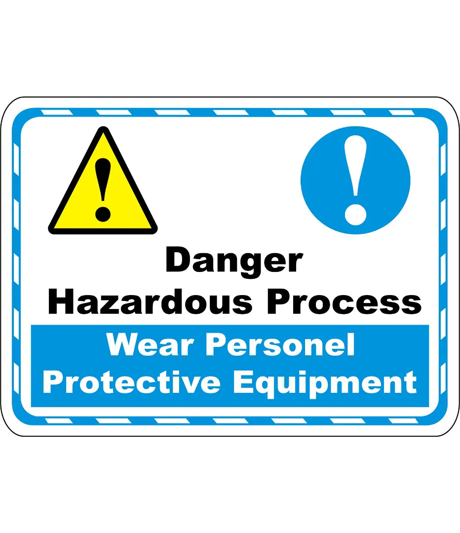 Danger Hazardous Substance Sign