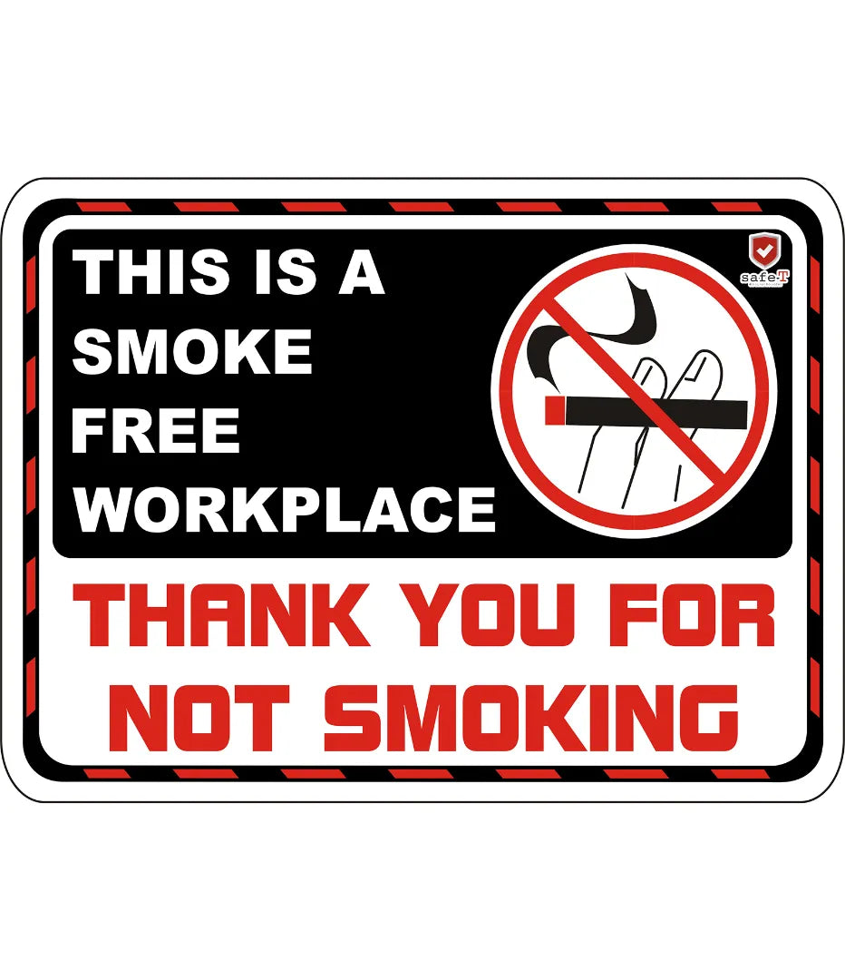 This Is A Smoke Free Workplace Sign
