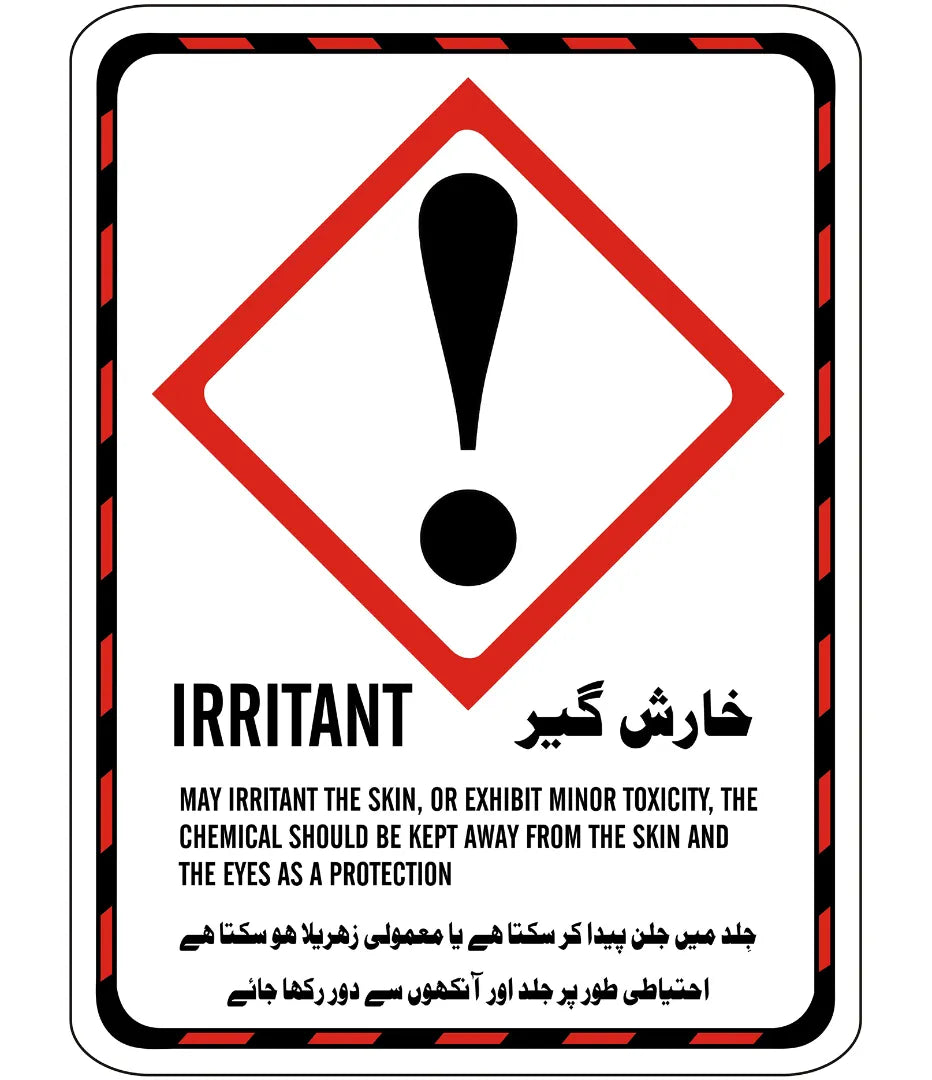 Irritant Sign