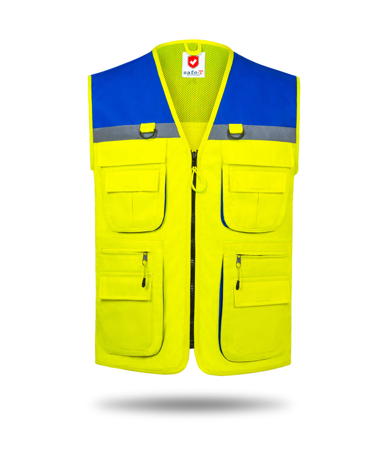 Worker's Vest, Pc Fabric (Front 8 pocket)