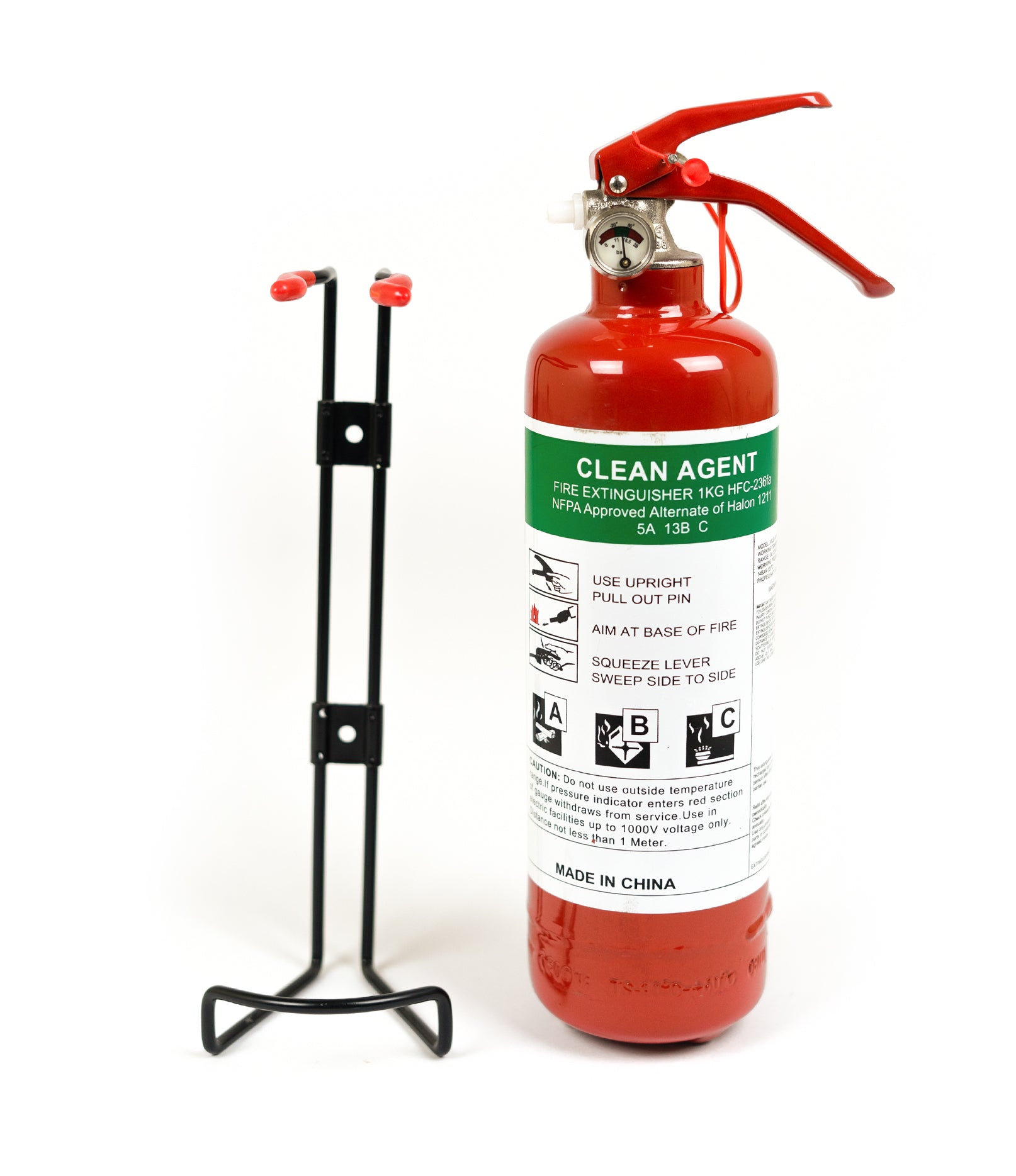 Clean Agent HFC-236fa (Capacity:1kg) Made in China