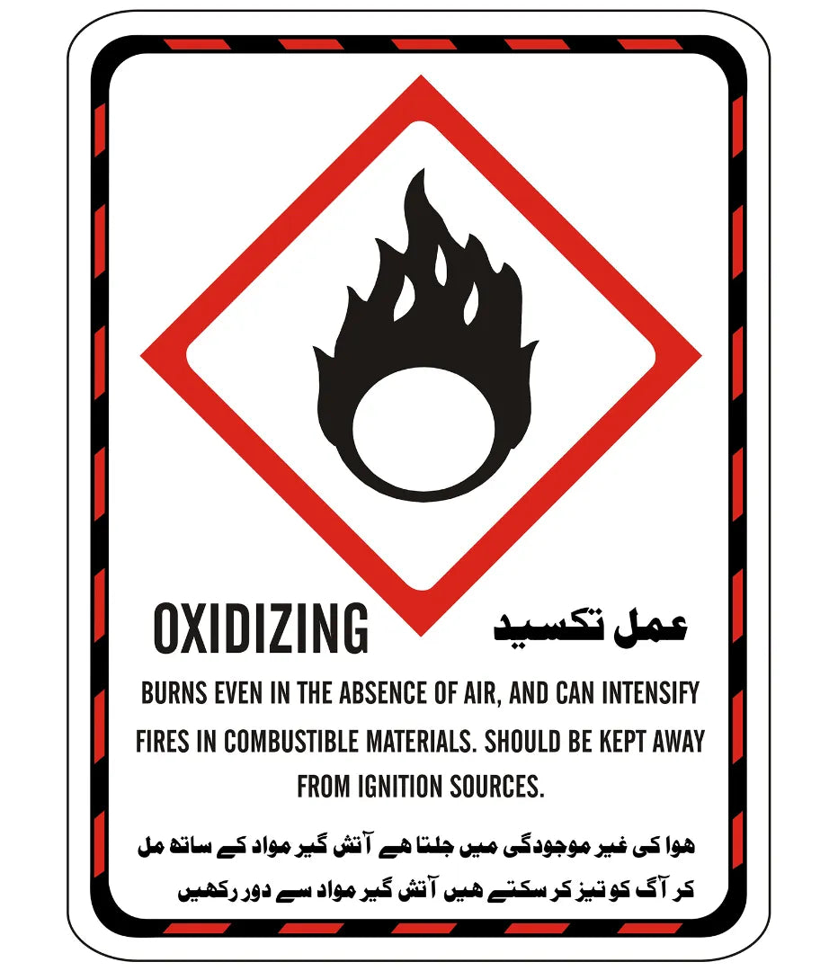 Oxidizing Sign