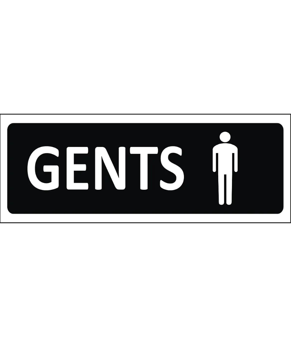 Gents Toilet Sign