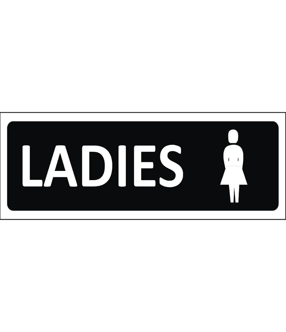 Ladies Toilet Sign